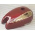 ARIEL SQ4 MARK II SQUARE FOUR 4H 4G  MODEL GAS FUEL PETROL TANK CHROME AND CHERY PAINTED